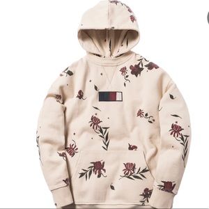 Kith Williams 2 Floral Hoodie - Off White, gently used good condition